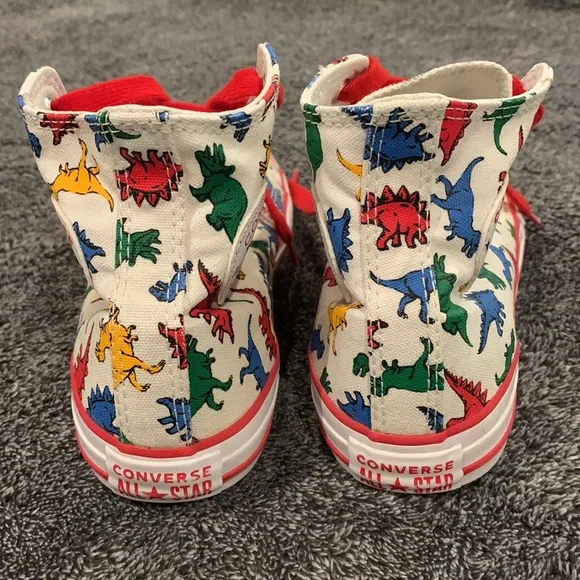 Converse Dinoverse High Top Shoes Sneakers size 3 - Picture 5 of 9